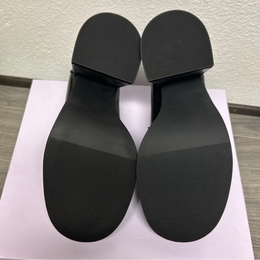 Madden Girl DELPHINE - Platform heels - black Loafers - Picture 2 of 8